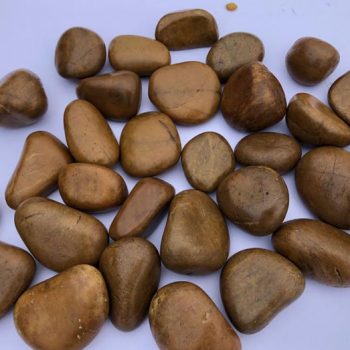 Brown Mexican Beach Pebbles For Landscape