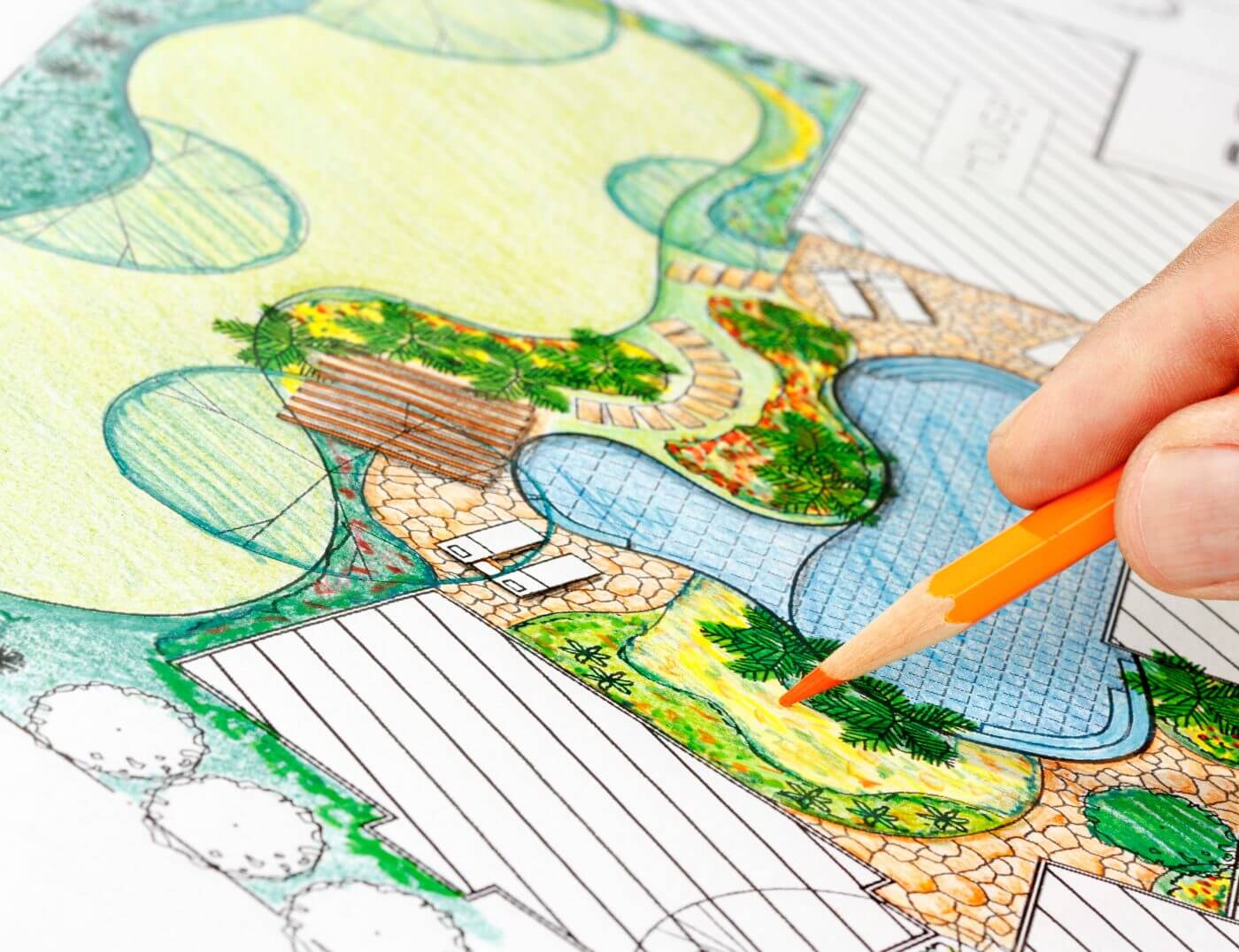 Beach Pebbles - Landscaping