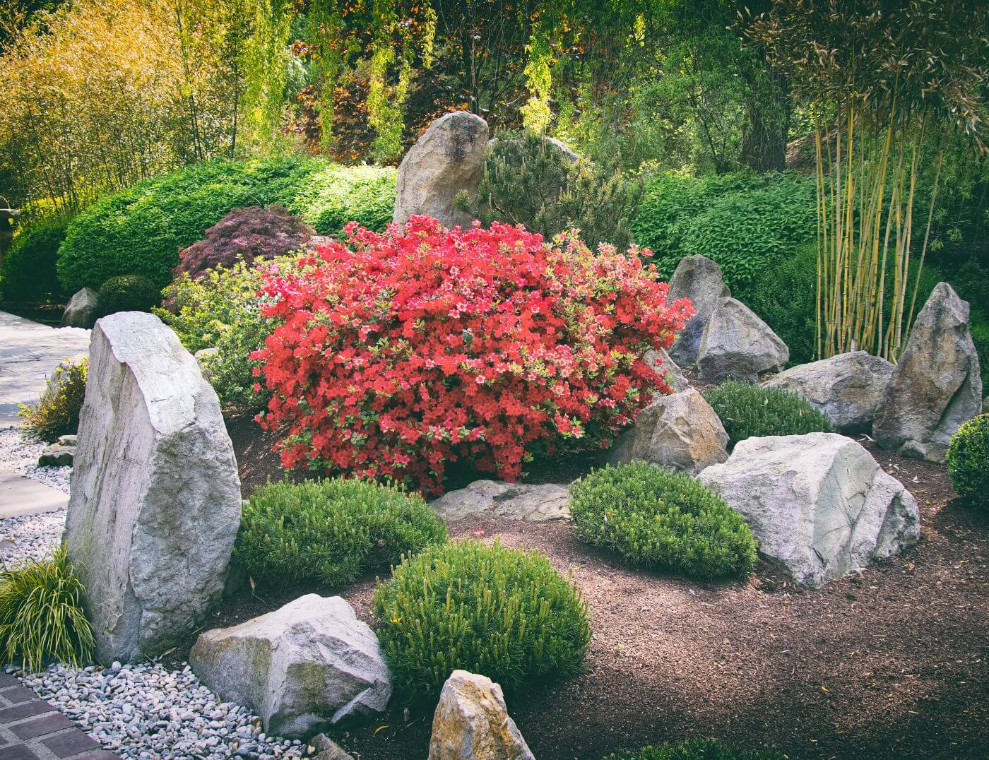 River Rocks - Japanese Rock Garden