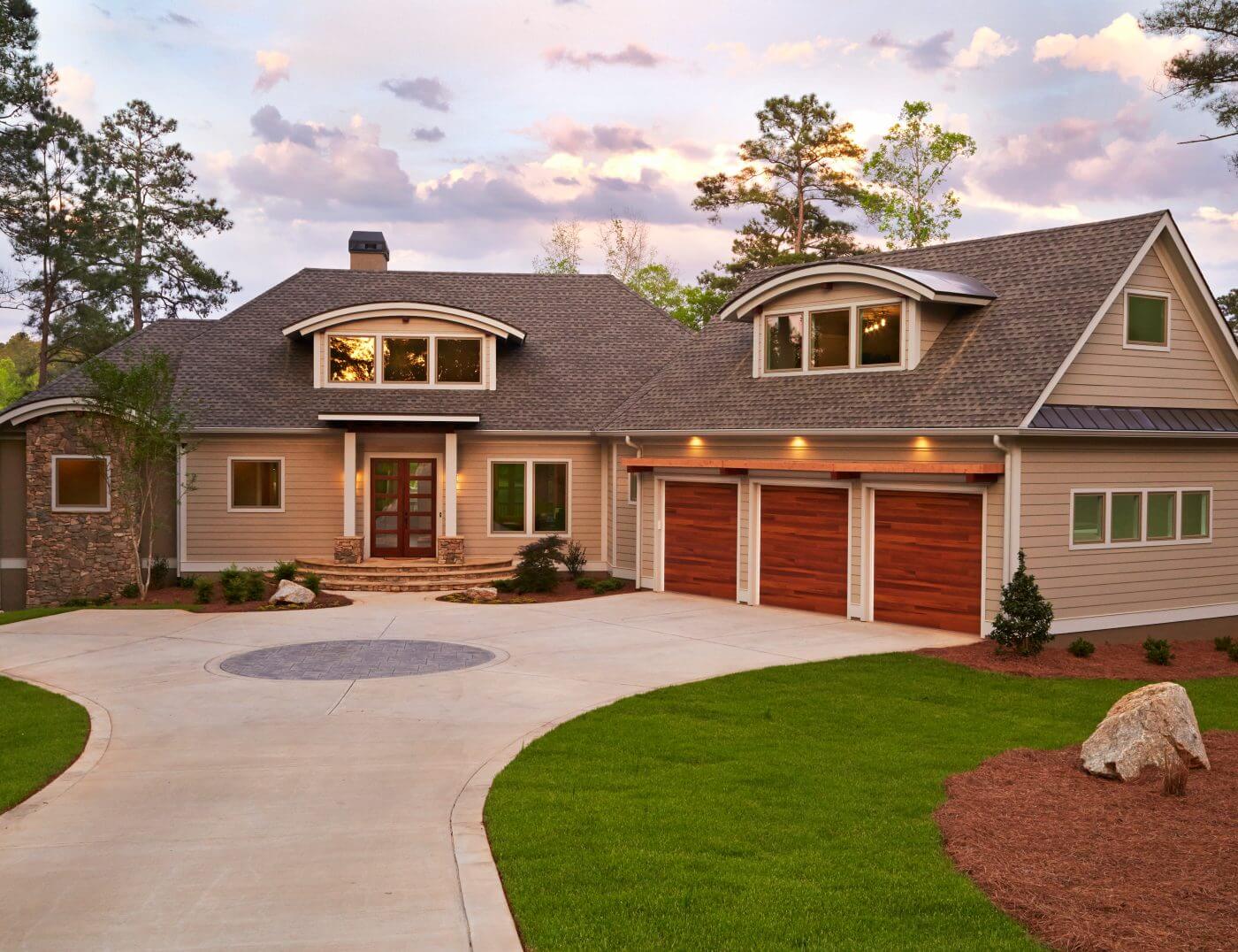 Mexican Beach Pebbles - Circle Driveway