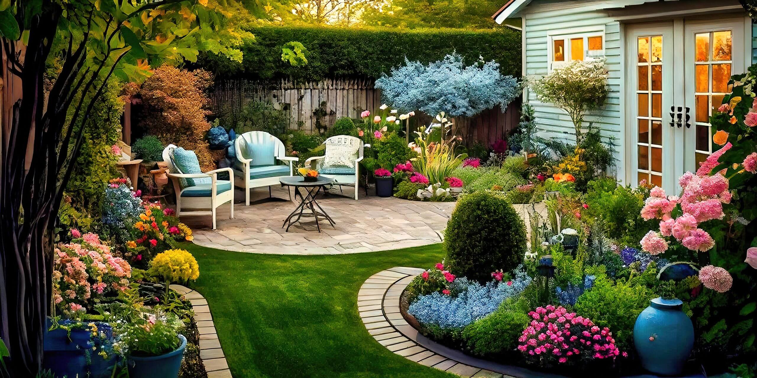 How to Turn An Outdoor Garden Into A Mini Outdoor Oasis of Your Dreams