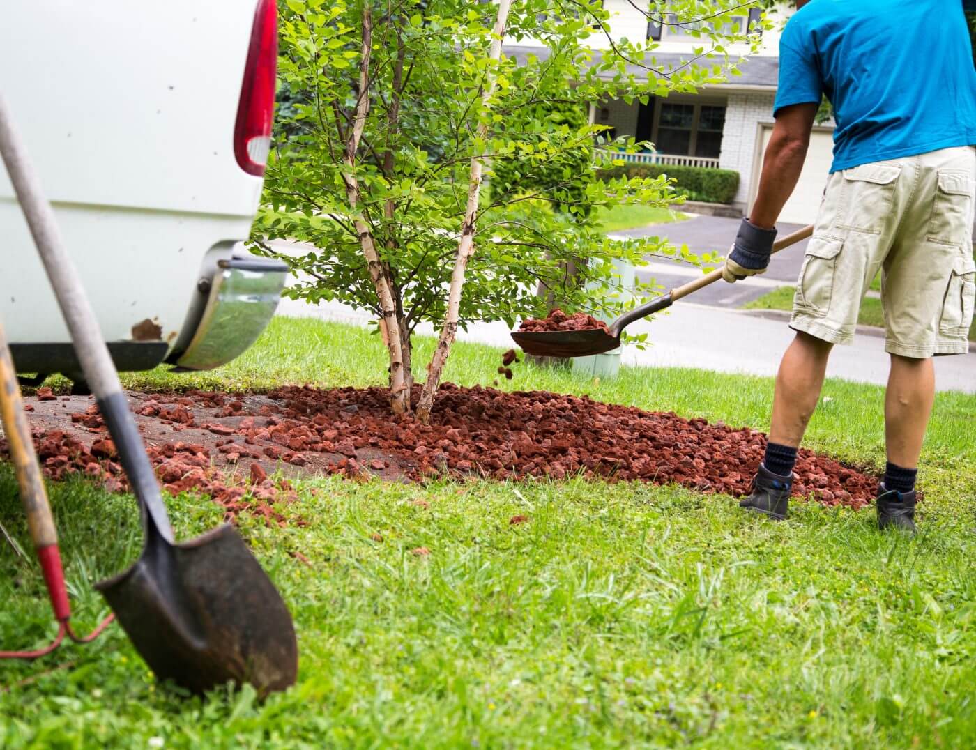 Beach Pebbles - Landscaping Problems