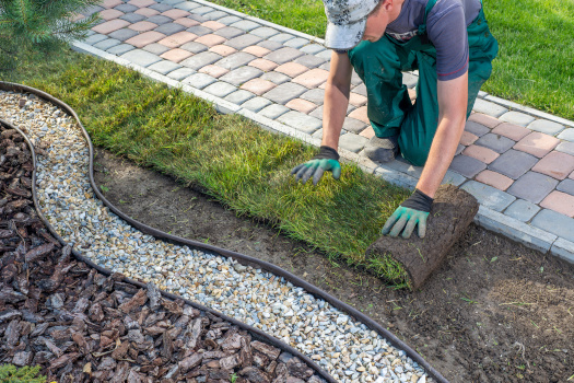 Beispiel für pflegeleichte Gartenideen