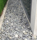 decorate with river rocks
