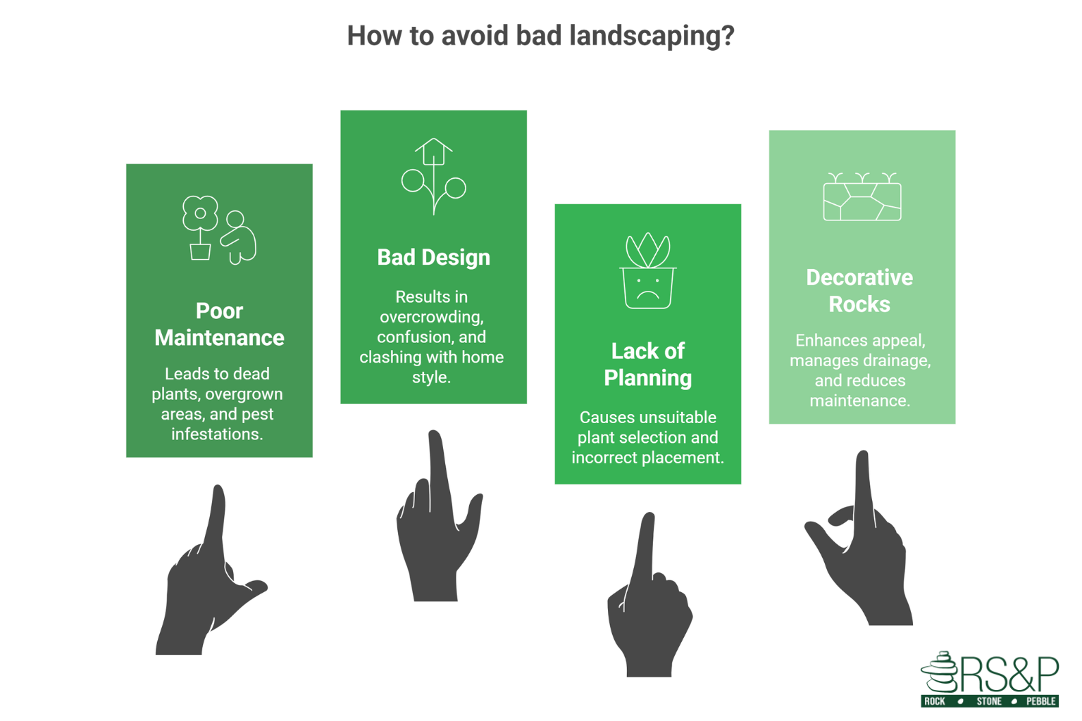 Common Examples of Bad Landscaping & How to Avoid Them